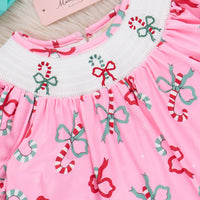 Christmas Sweet Tooth Smocked Dress