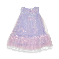 17014 Sequin Layer Dress ( 2 Colors)
