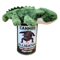 Rex the Canned Alligator | Stuffed Animal Plush w/Jokes