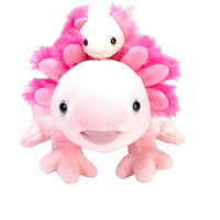 Axolotl Mom and Baby - 9”
