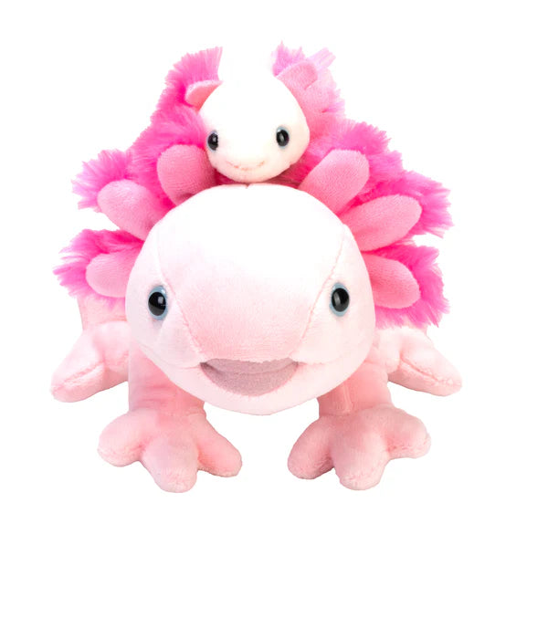 Axolotl Mom and Baby - 9”