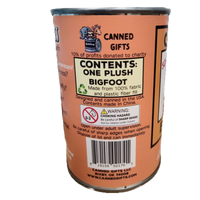 Canned Bigfoot | Stuffed Animal Plush | Funny Jokes Big Foot
