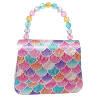 Shimmering Mermaid Scale Hard handbag