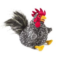 Rooster, Barred Rock Puppet
