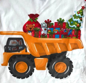 CHRISTMAS DUMP TRUCK