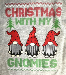 CHRISTMAS WITH MY GNOMIES SHIRT