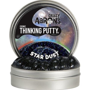 Star Dust Cosmic Thinking Putty 4" Tin with Glow Charger