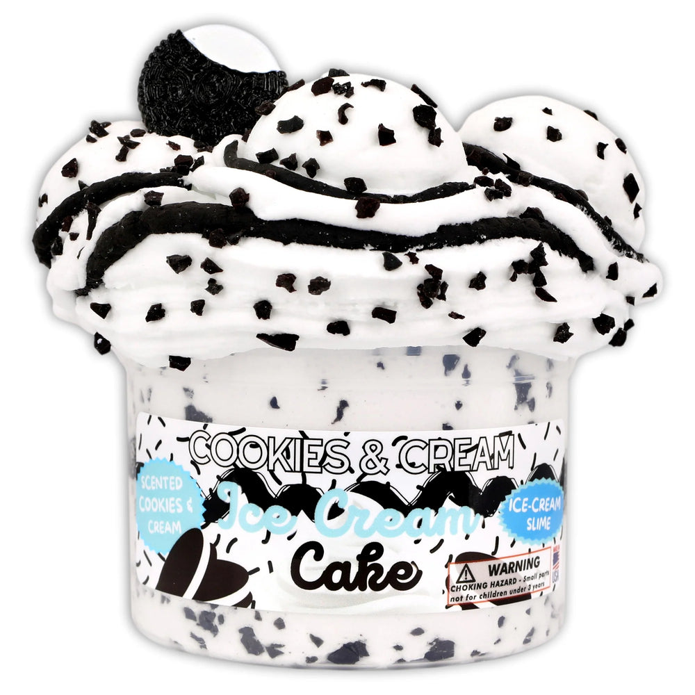 COOKIES & CREAM ICE-CREAM CAKE - DOPE SLIME