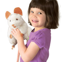 White Mouse Puppet