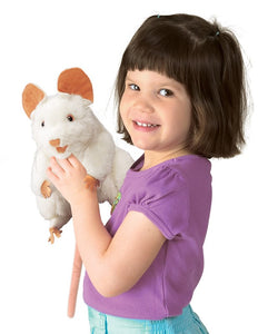 White Mouse Puppet