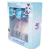 DANCING DIVA BLUE HIGH HEELS
