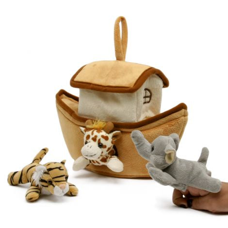 9” Noah Ark Finger Puppet House