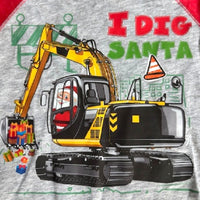 CHRISTMAS EXCAVATOR SHIRT
