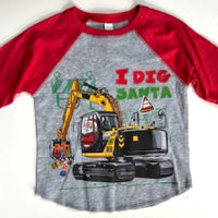CHRISTMAS EXCAVATOR SHIRT