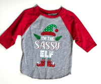 I'M THE SASSY ELF SHIRT
