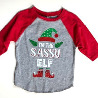 I'M THE SASSY ELF SHIRT