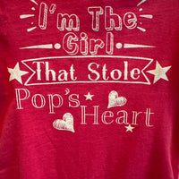I'M THE GIRL THAT STOLE MY POP'S HEART