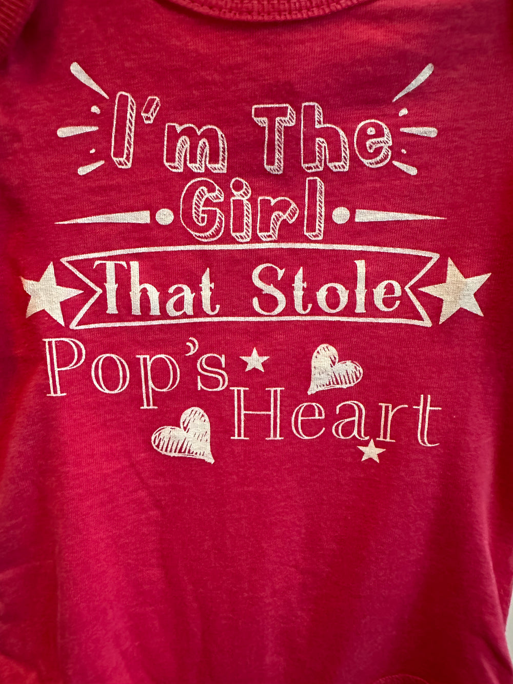 I'M THE GIRL THAT STOLE MY POP'S HEART