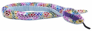 SNAKE DOTTED RAINBOW - FOILKINS - 54"