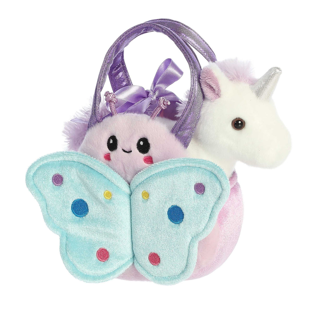 LIL BUTTERFLY CARRIER WITH UNICORN