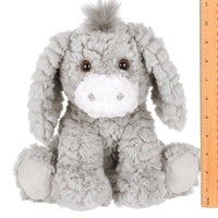 Donny the plush donkey
