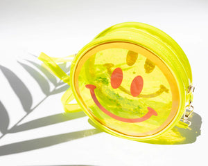 JELLY YELLOW SMILEY HANDBAG