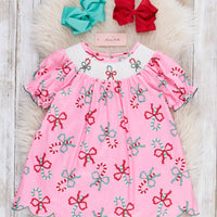 Christmas Sweet Tooth Smocked Dress