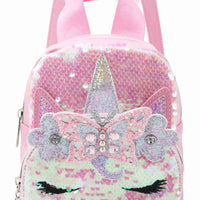 Miss Gwen Unicorn Sequins Micro Mini Backpack