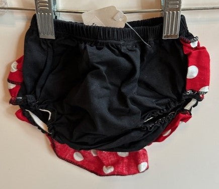 RED POLKA DOT DIAPER COVER