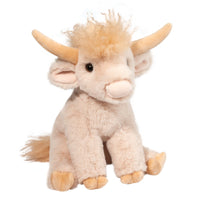 MINI LADDIE CREAM HIGHLAND COW