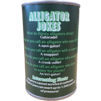 Rex the Canned Alligator | Stuffed Animal Plush w/Jokes
