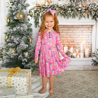 Nadia Nutcrackers TUTU DRESS Xmas Bamboo Toddler Clothing