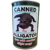 Rex the Canned Alligator | Stuffed Animal Plush w/Jokes
