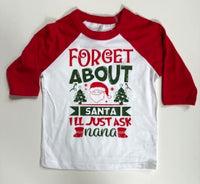 FORGET ABOUT SANTA -  I'LL JUST ASK NANA
