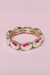 BOUTIQUE CHIC AURORA BOREALIS GEM BRACELET