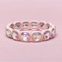 BOUTIQUE CHICH SWIFTIE PINK GEM BRACELET