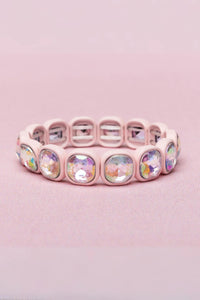 BOUTIQUE CHICH SWIFTIE PINK GEM BRACELET