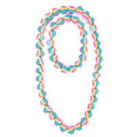 HEART OF MANY COLOURS NECKLACE & BRACELET SET