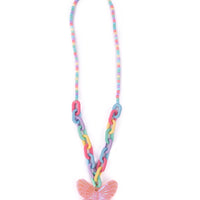 KALEIDSCOPE BUTTERFLY NECKLACE