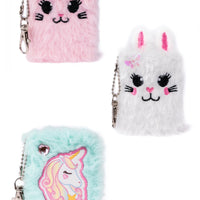 MINI FURRY FRIEND KEYCHAIN JOURNAL