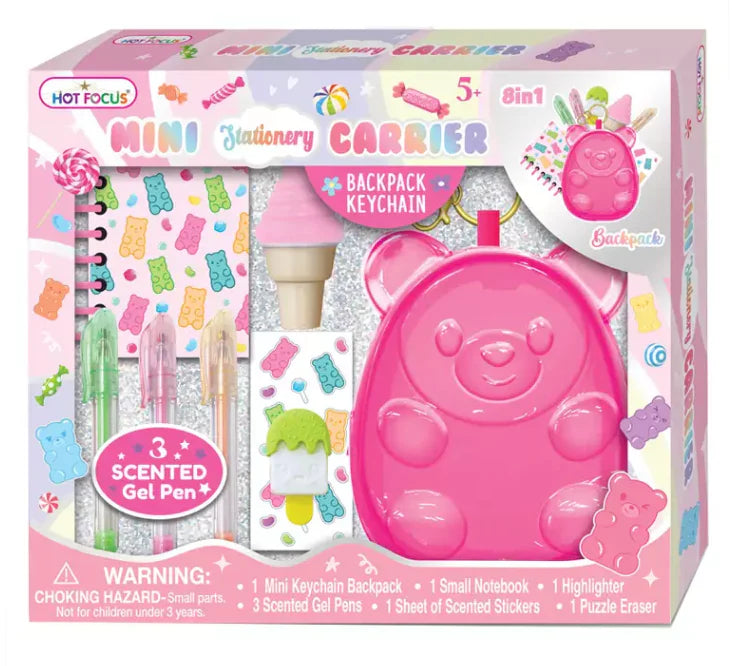 MINI STATIONERY CARRIER - GUMMY BEAR