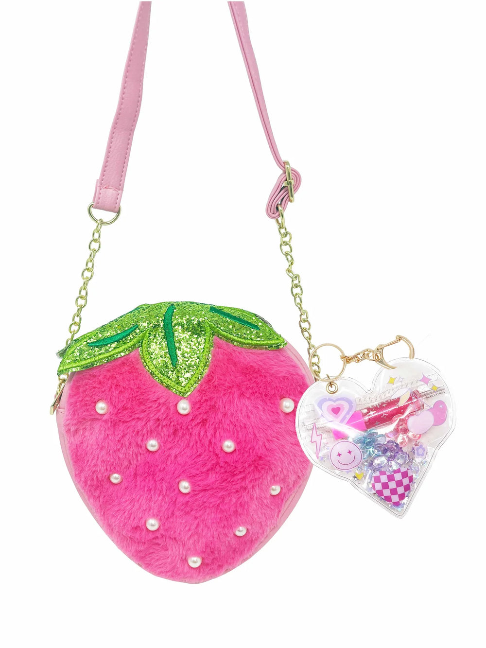 SWEET HEART CROSSBODY - STRAWBERRY