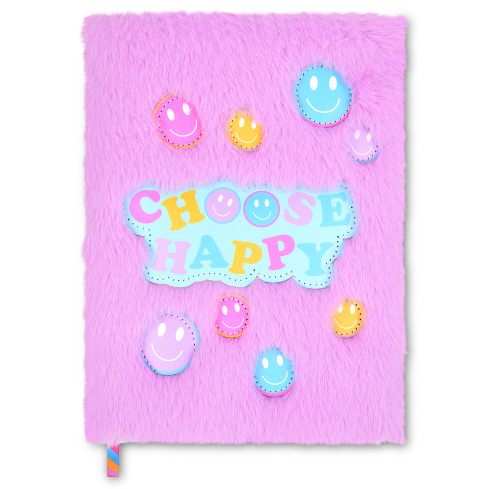 CHOOSE HAPPY FURRY JOURNAL