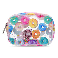 GO DO-NUTS CLEAR COSMETIC BAG