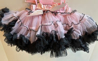 Light Pink and Black Tutu
