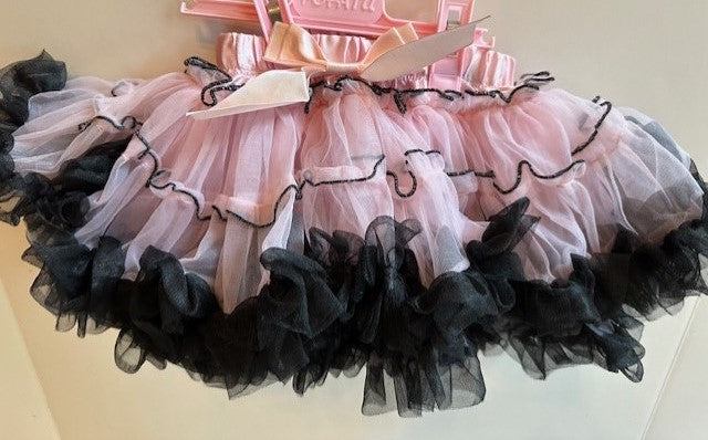 Light Pink and Black Tutu