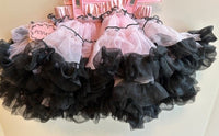 Light Pink and Black Tutu
