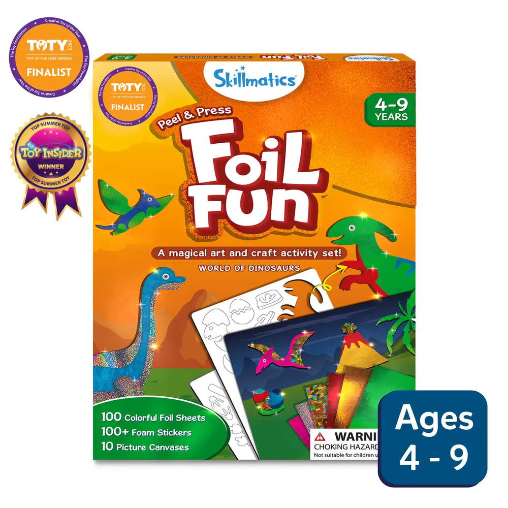 Foil Fun: World Of Dinosaurs | No Mess Art Kit