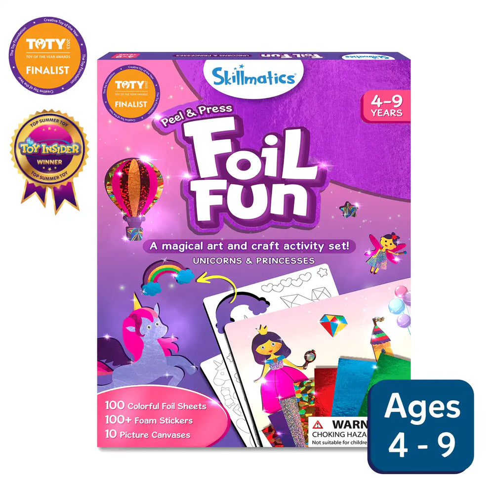 FOIL FUN: UNICORNS & PRINCESSES