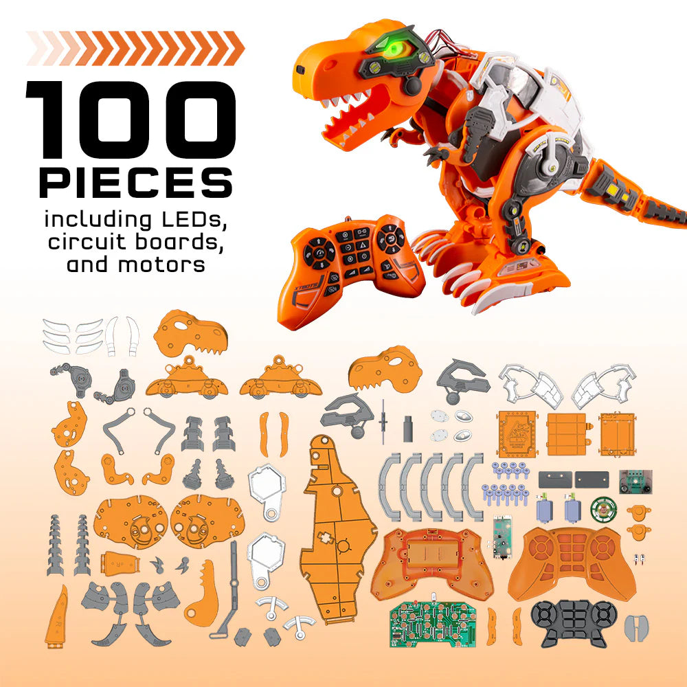 CODE+CONTROL DINOSAUR ROBOT REX | Imagination Unlimited